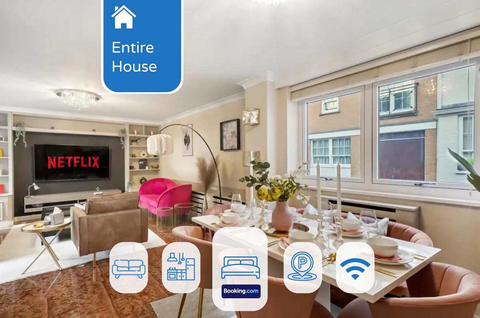 Mews House London With Private Patio & Parking Londres Exterior foto